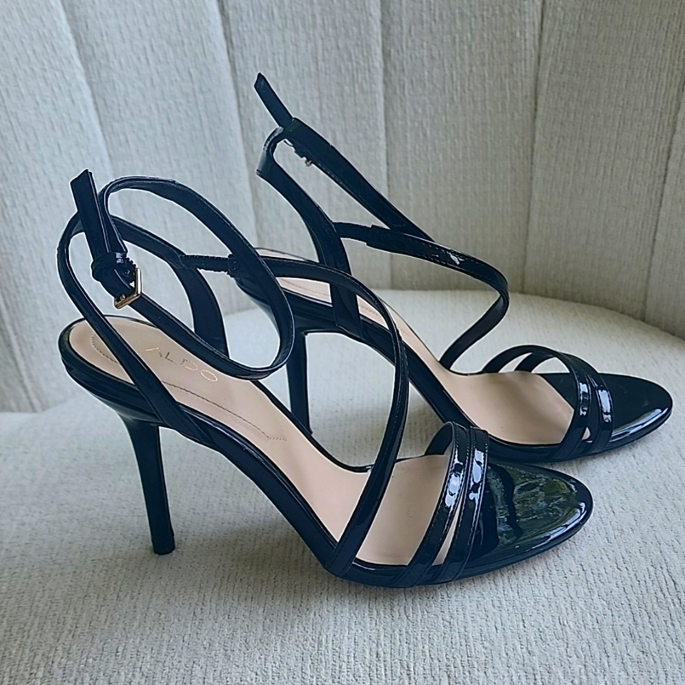 Aldo, black sandals